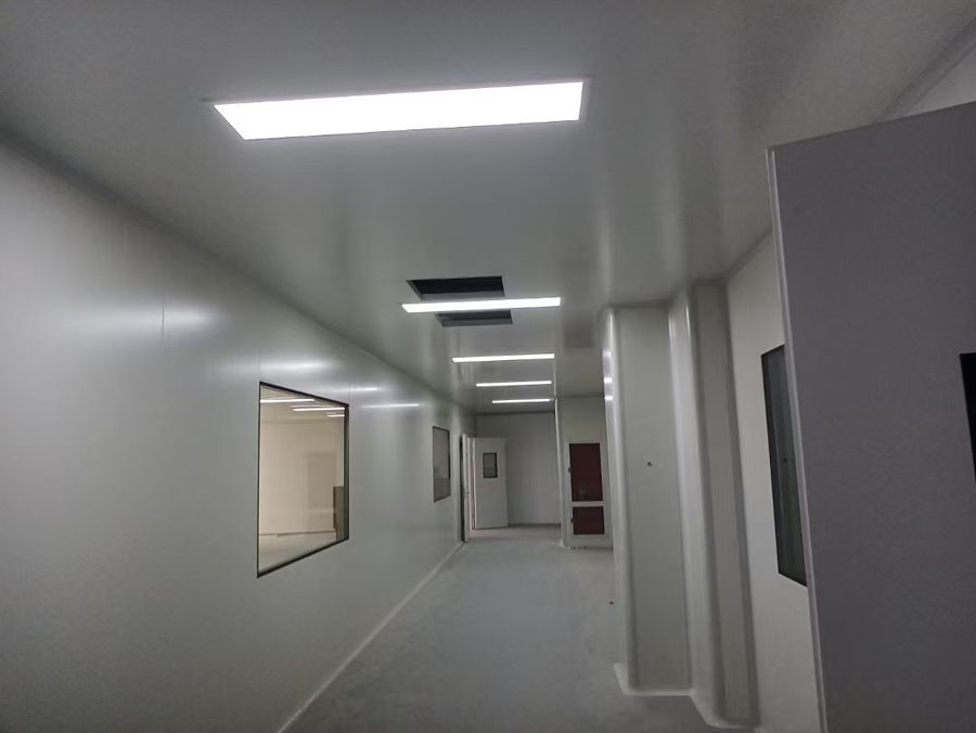 洁净车间装修施工图片